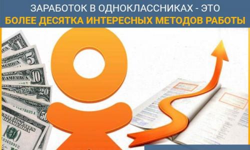 Kuidas Odnoklassnikis raha teenida - kõik meetodid ja näpunäited töötamiseks + parimad saidid raha teenimiseks OK-s